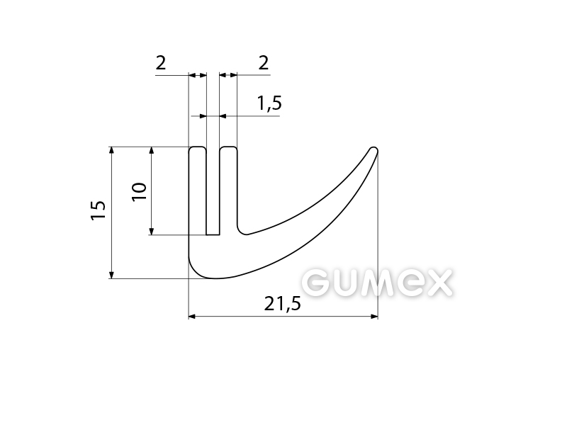 SILIKONPROFILE U-FORM